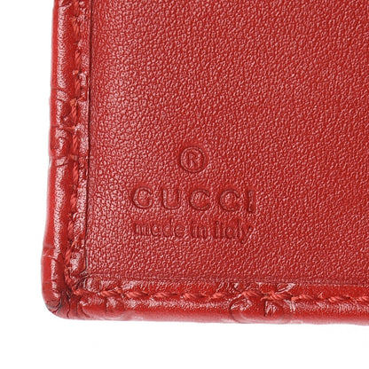 Gucci Microguccissima Cherie French Flap Wallet Tabasco 6 of 12