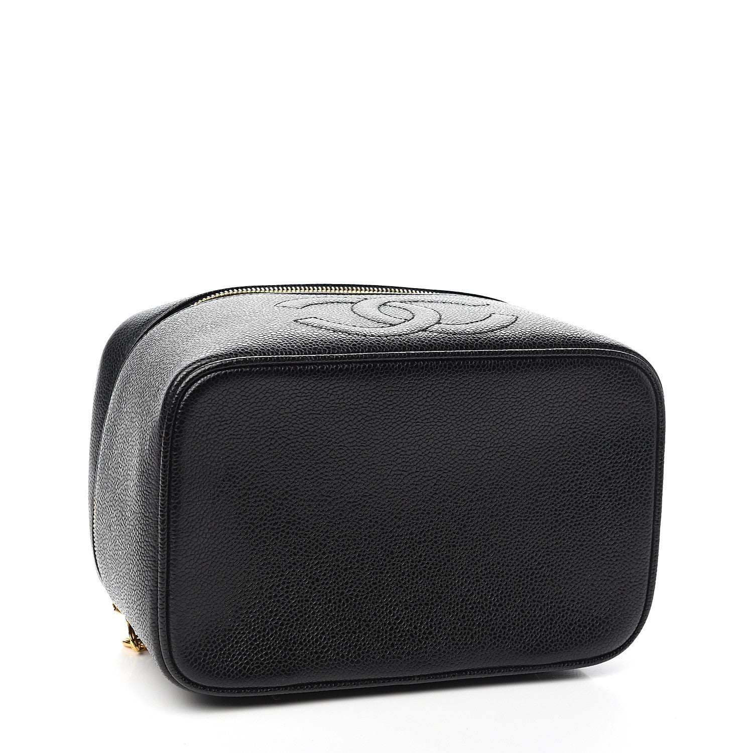 Chanel Caviar Vanity Cosmetic Case Black 3 of 6