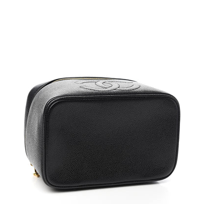 Chanel Caviar Vanity Cosmetic Case Black 3 of 6