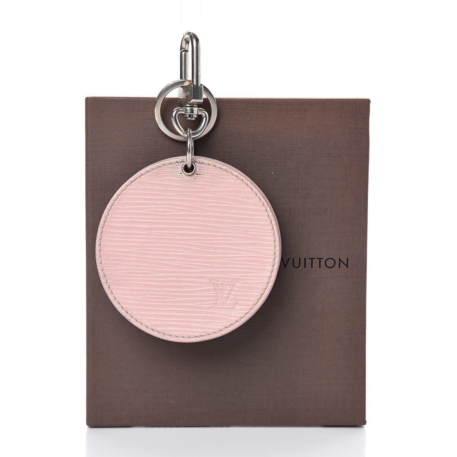 Louis Vuitton Epi Mirror Bag Charm Key Holder Rose Ballerine 6 of 6
