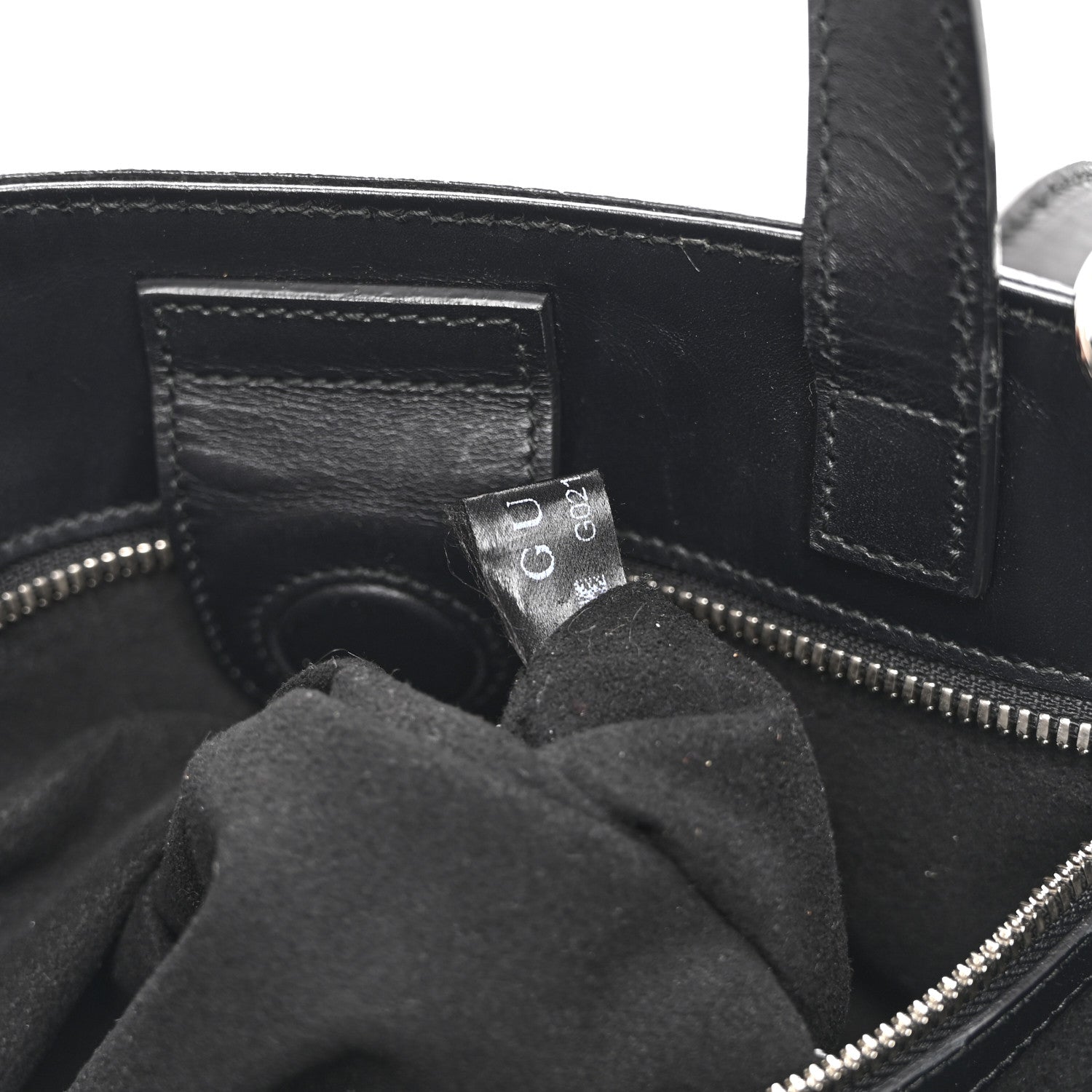 Gucci GG Supreme Monogram Caleido Web Vertical Tote Black 8 of 12