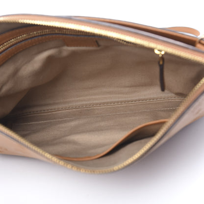MCM Calfskin Ottomar Crossbody Pouch Cognac 6 of 11