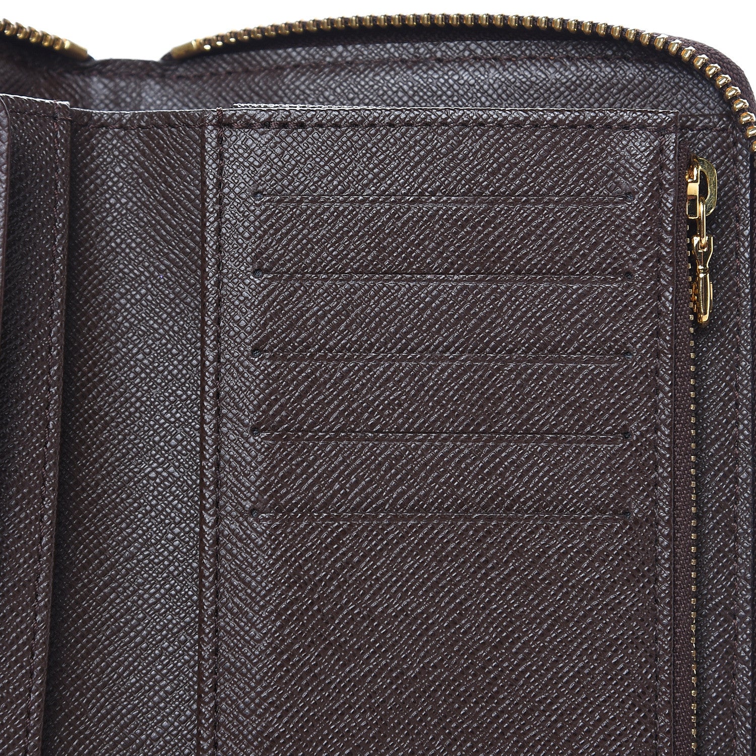 Louis Vuitton Damier Ebene Zippy Compact Wallet 7 of 8