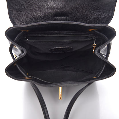 Chanel Caviar CC Backpack Black 5 of 12