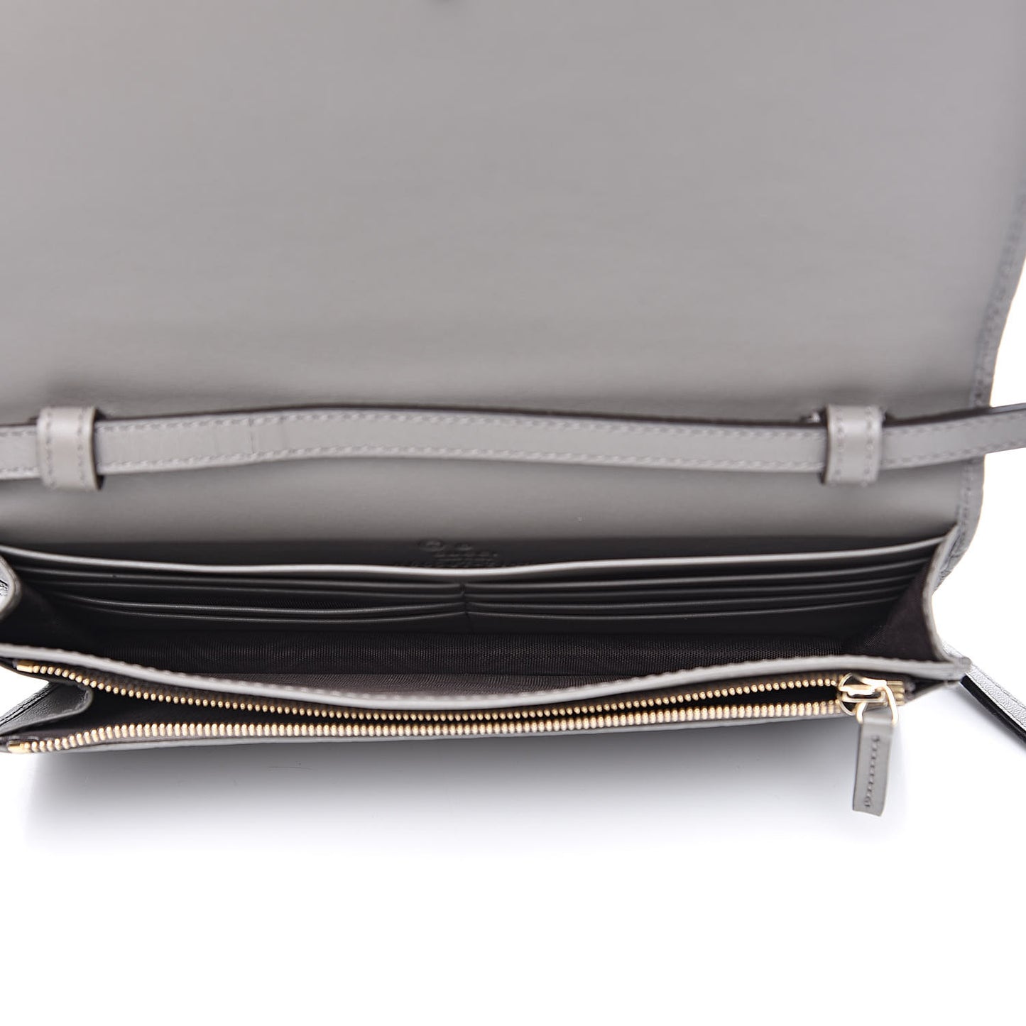 Soft Microguccissima Crossbody Wallet Loess