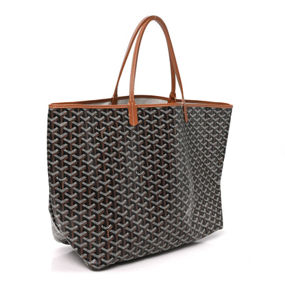 Goyard Goyardine Saint Louis GM Black Gold 4 of 11