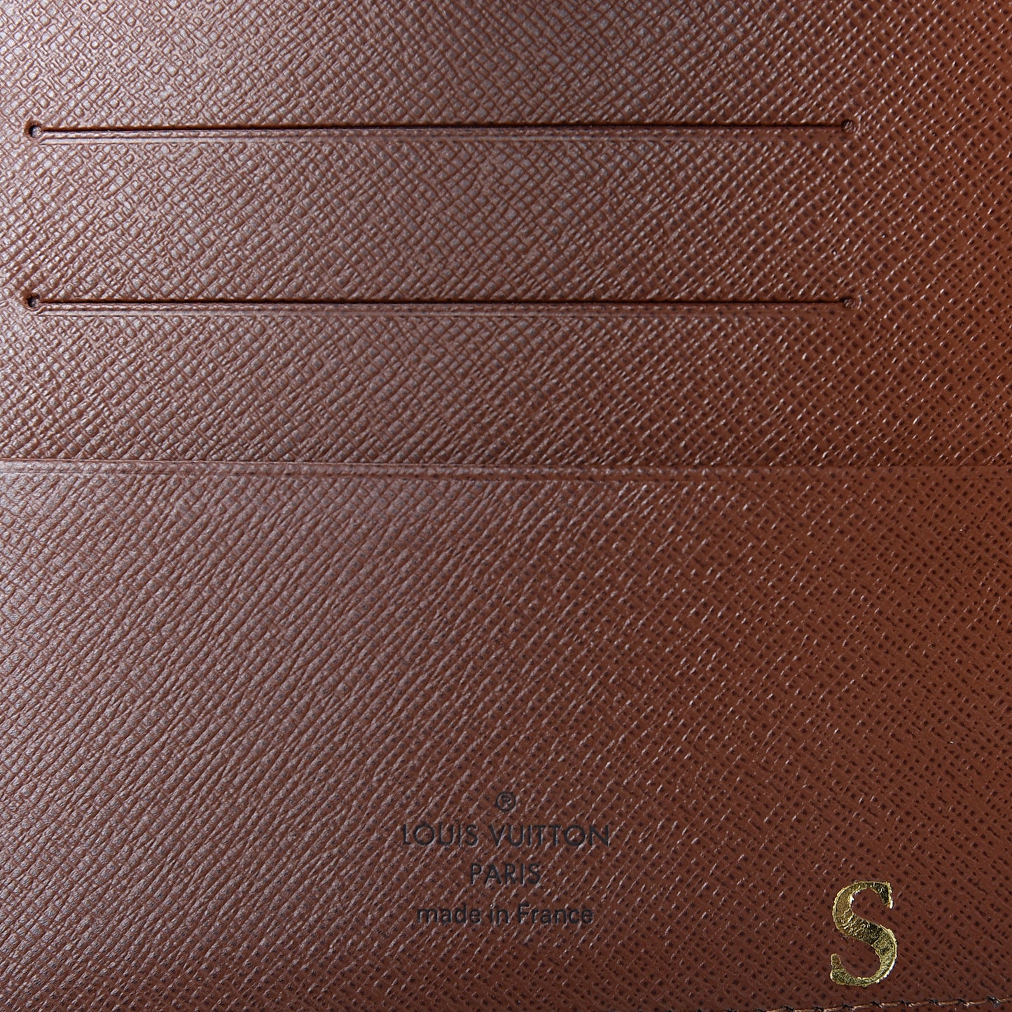 Monogram Medium Ring Agenda Cover