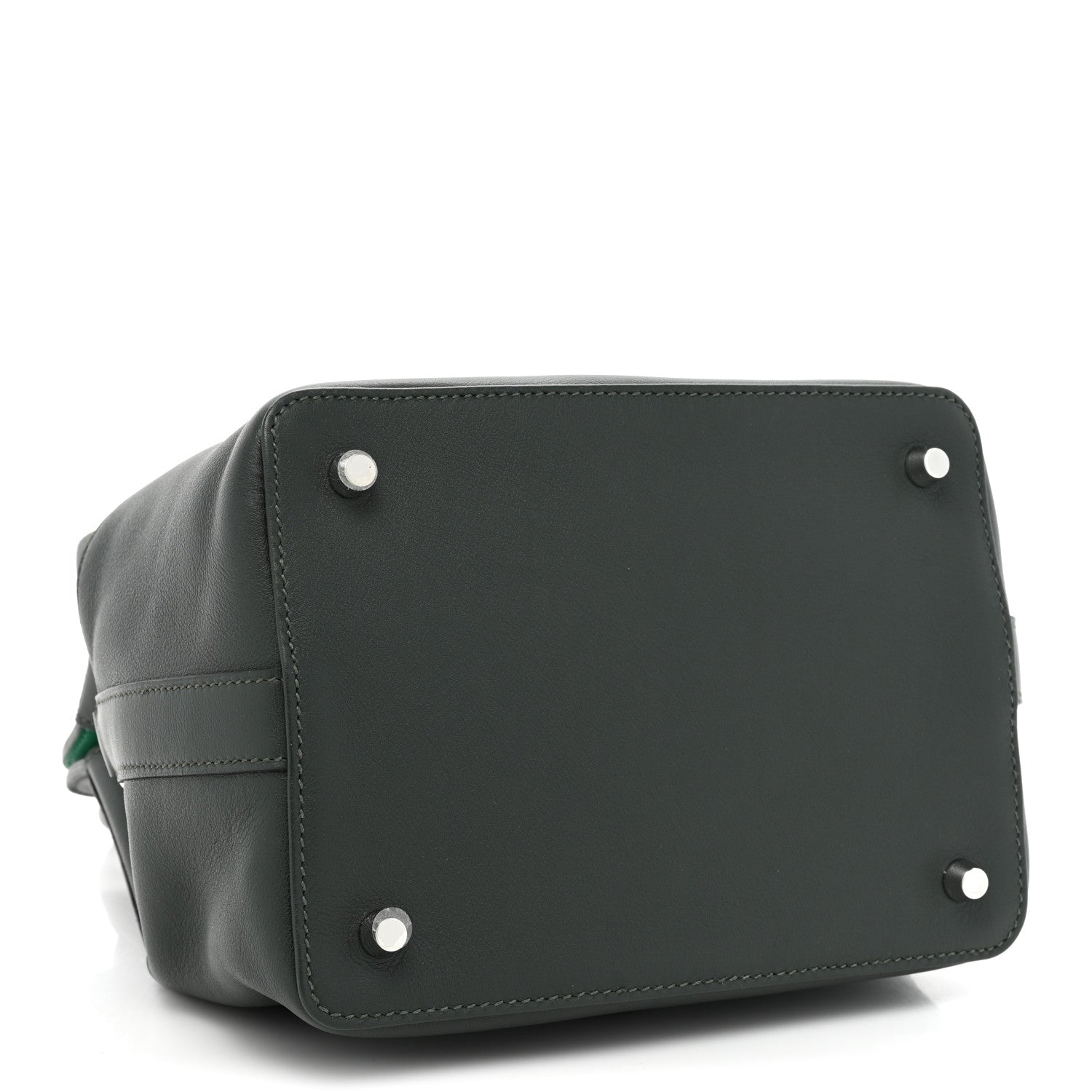 Hermes Swift Verso Toolbox 20 Vert Fonce Vertigo 4 of 11