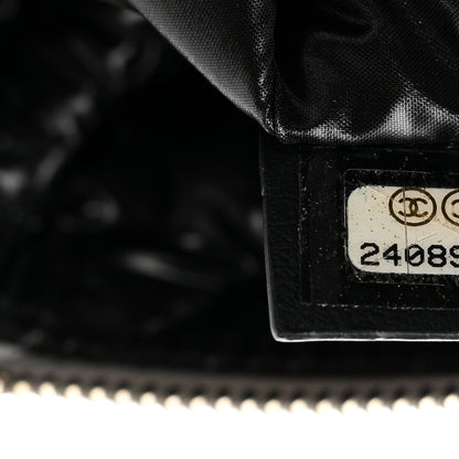 Chanel Metallic Calfskin Keyboard Pouch Silver 7 of 7