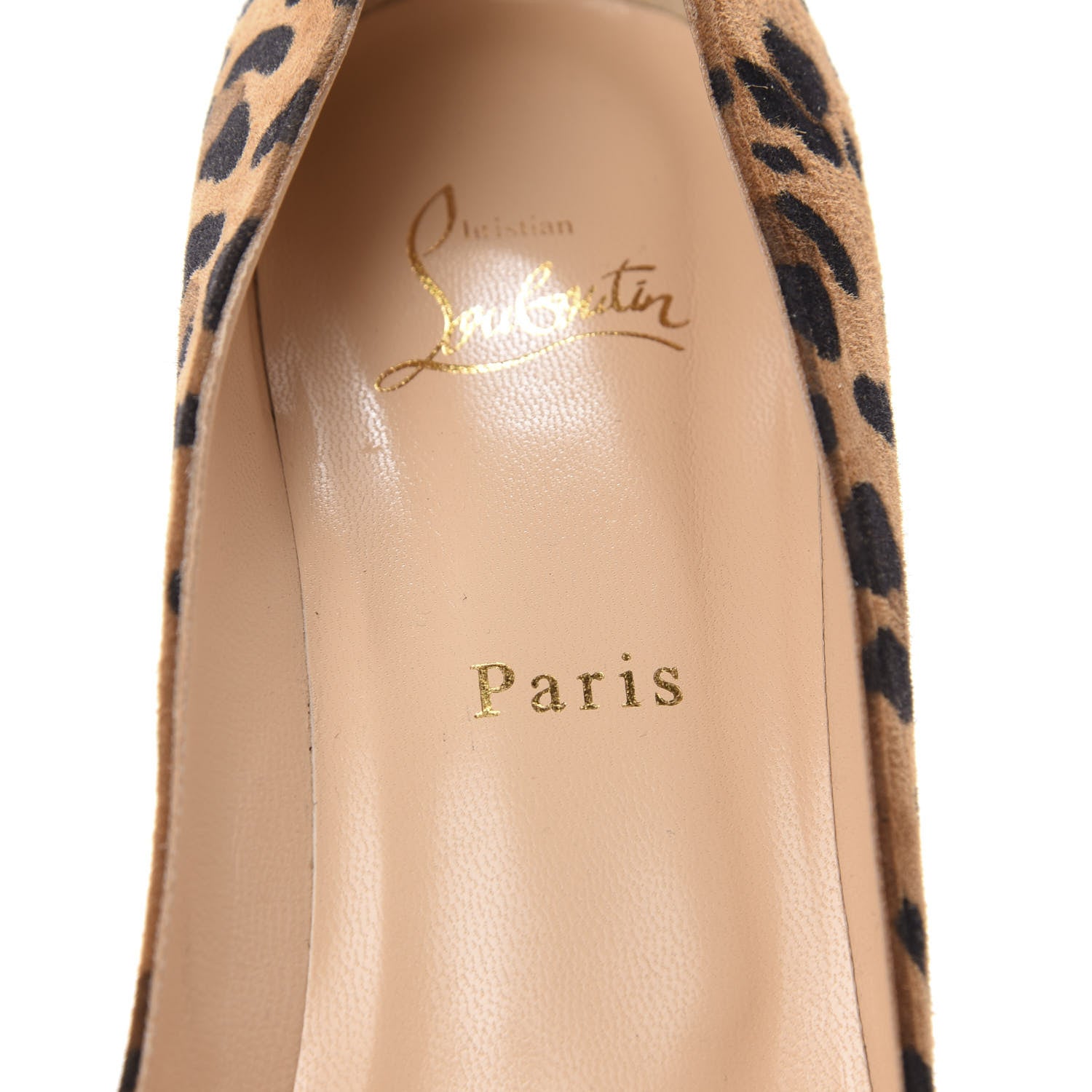Christian Louboutin Veau Velours Clare 80 Pumps 40 Caramel 7 of 9