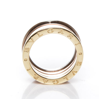 Bulgari 18K Rose White Yellow Gold B.Zero1 Four-Band Ring 55 7.25 4 of 7