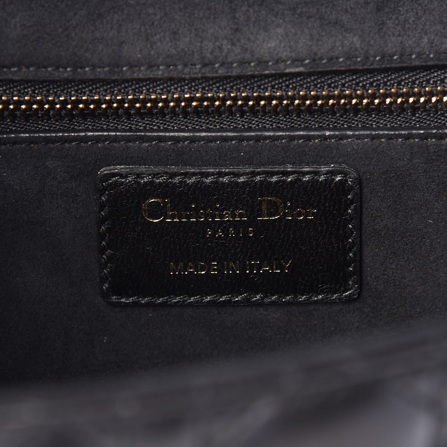 Christian Dior Lambskin Cannage Large Dioraddict Flap Bag Black 6 of 10