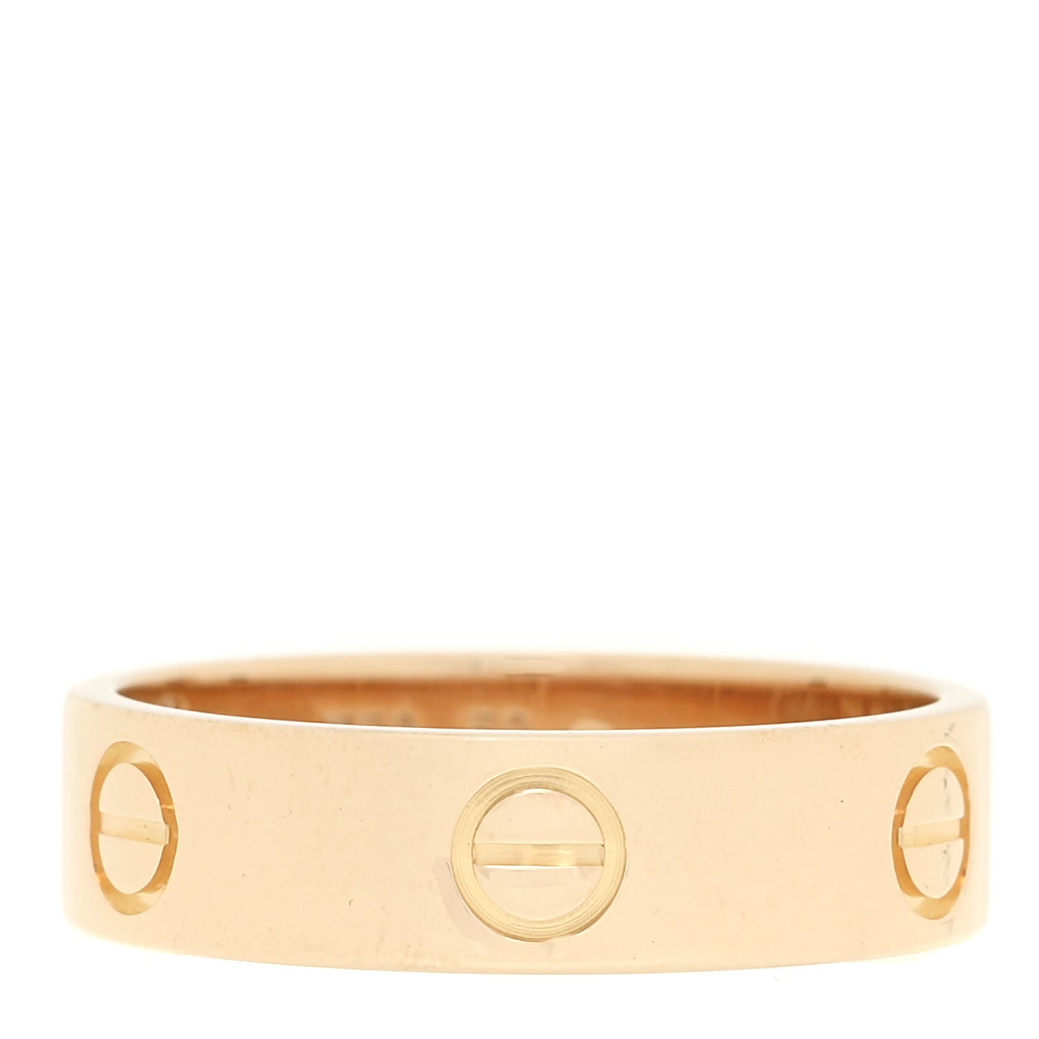 Cartier 18K Yellow Gold 5.5mm LOVE Ring 59 8.75 1 of 4