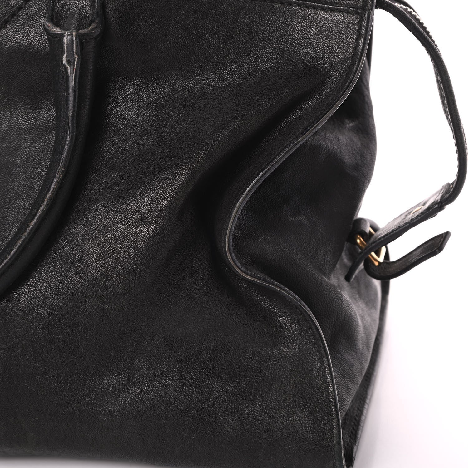 Saint Laurent Sheepskin Medium Cabas ChYc Black 24 of 26