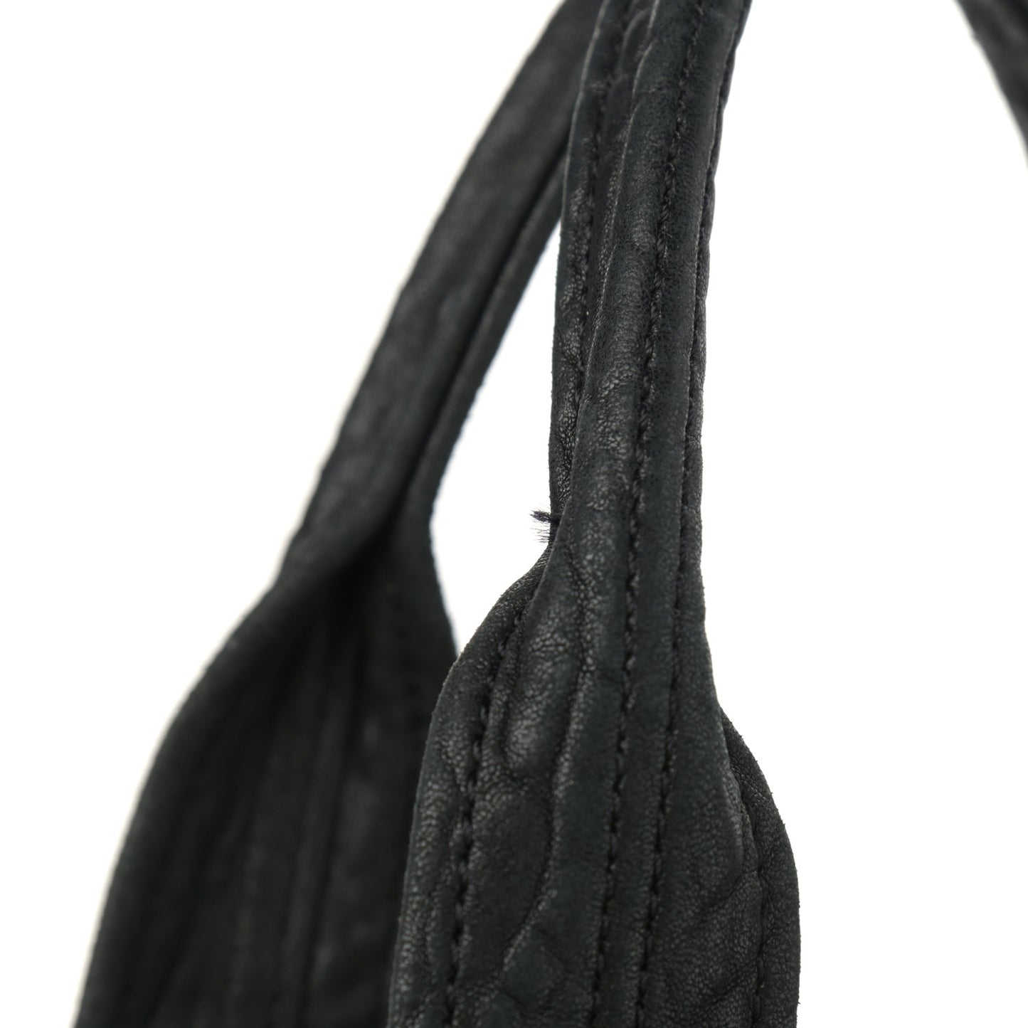 Pebbled Lambskin Rockie Black Rose Gold Hardware