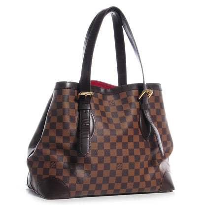 Louis Vuitton Damier Ebene Hampstead MM 3 of 9