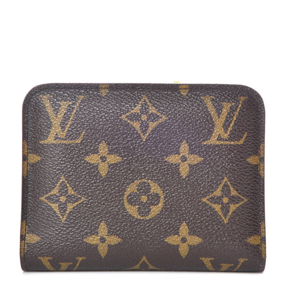 Louis Vuitton Monogram Fleuri Insolite Wallet PM Yellow 1 of 8