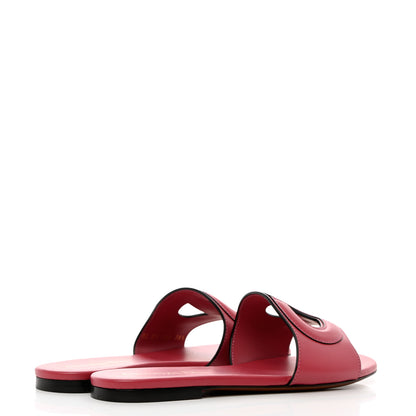 Christian Dior Calfskin D-Club Mule Sandal 36.5 Strawberry 4 of 8