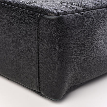 Chanel Caviar Quilted Grand Shopping Tote GST Black 10 of 18