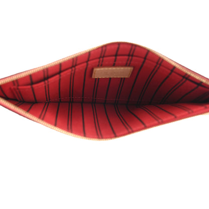 Louis Vuitton Monogram Neverfull MM GM Pochette Cherry 5 of 6