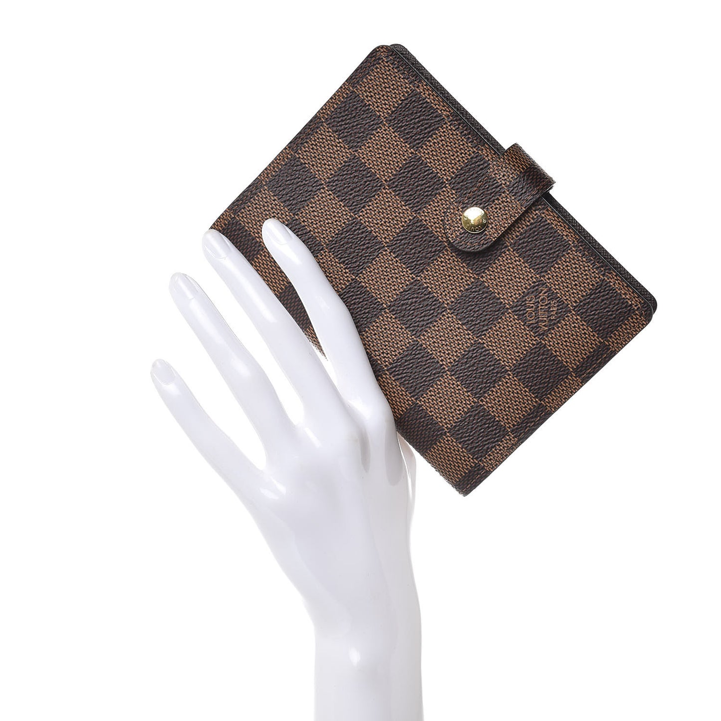 Damier Ebene Small Ring Agenda Cover