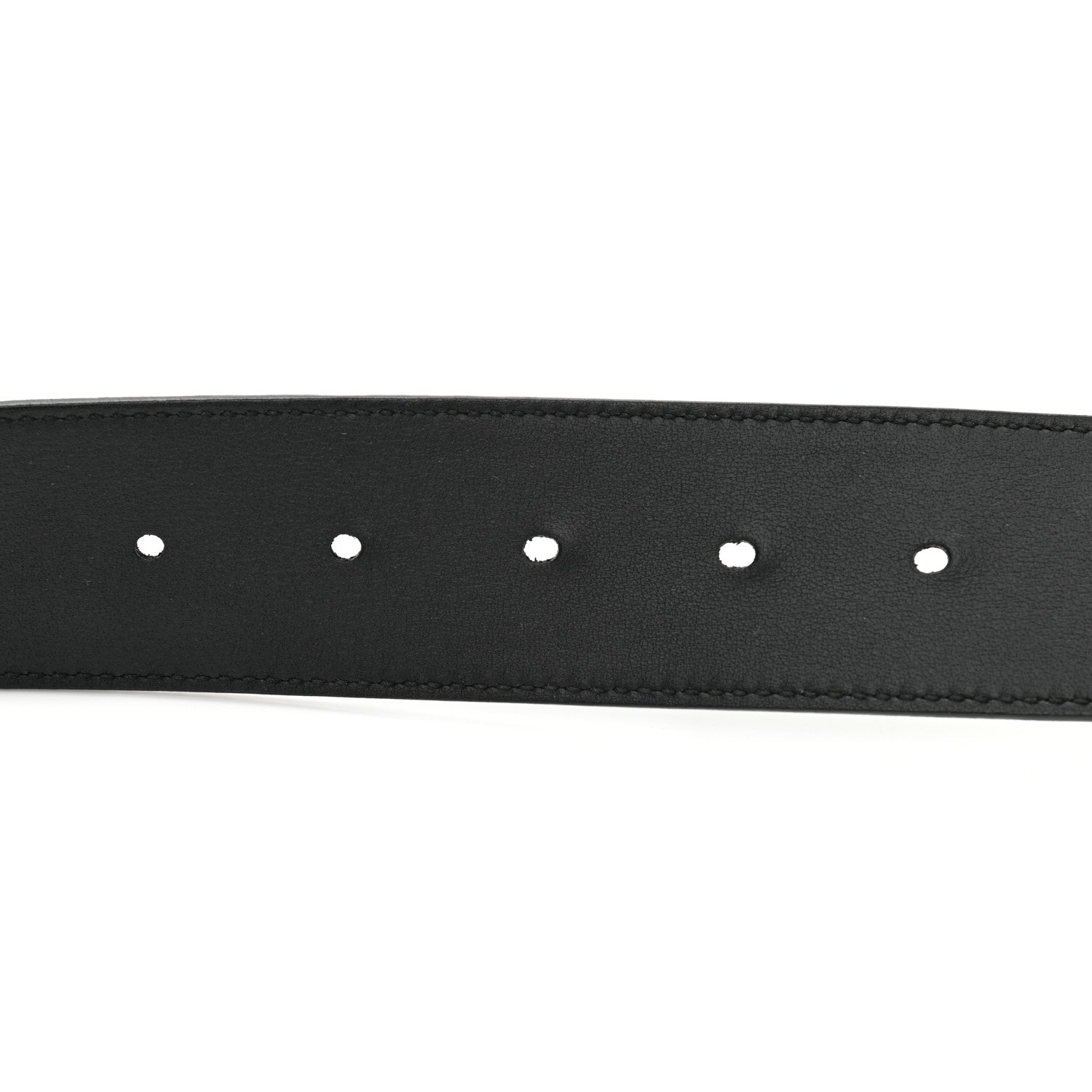Gucci Calfskin Double G 40mm Belt 80 32 Black 4 of 5