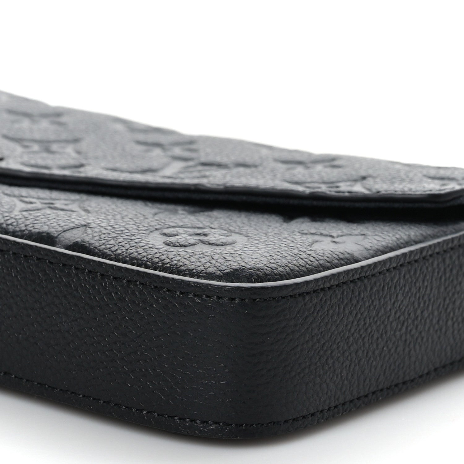 Louis Vuitton Empreinte Pochette Felicie Chain Wallet Black 9 of 9