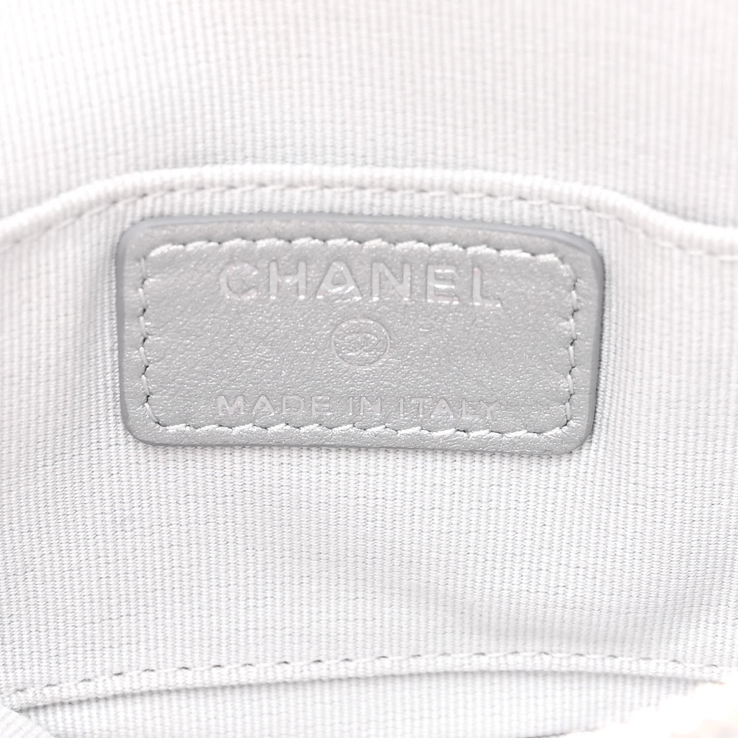 Chanel Metallic Lambskin Mini Camellia Bouquet Clutch With Chain Silver 6 of 9