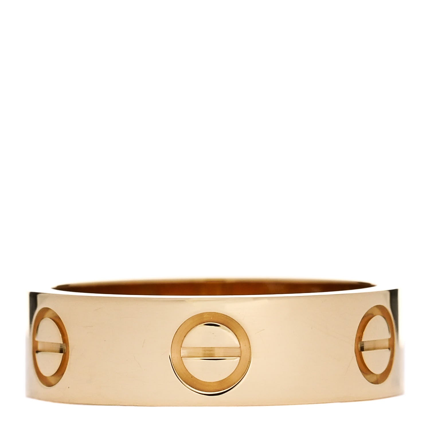 Cartier 18K Yellow Gold 5.5mm LOVE Ring 52 6 1 of 5