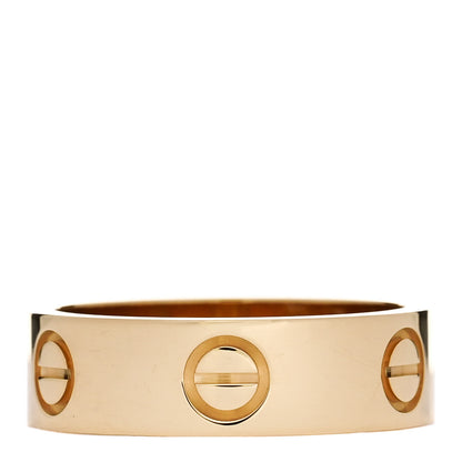 Cartier 18K Yellow Gold 5.5mm LOVE Ring 52 6 1 of 5