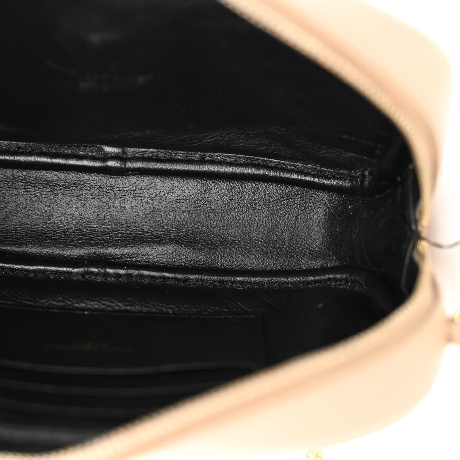 Saint Laurent Grain De Poudre Matelasse Monogram Mini Lou Camera Bag Dark Beige 11 of 16
