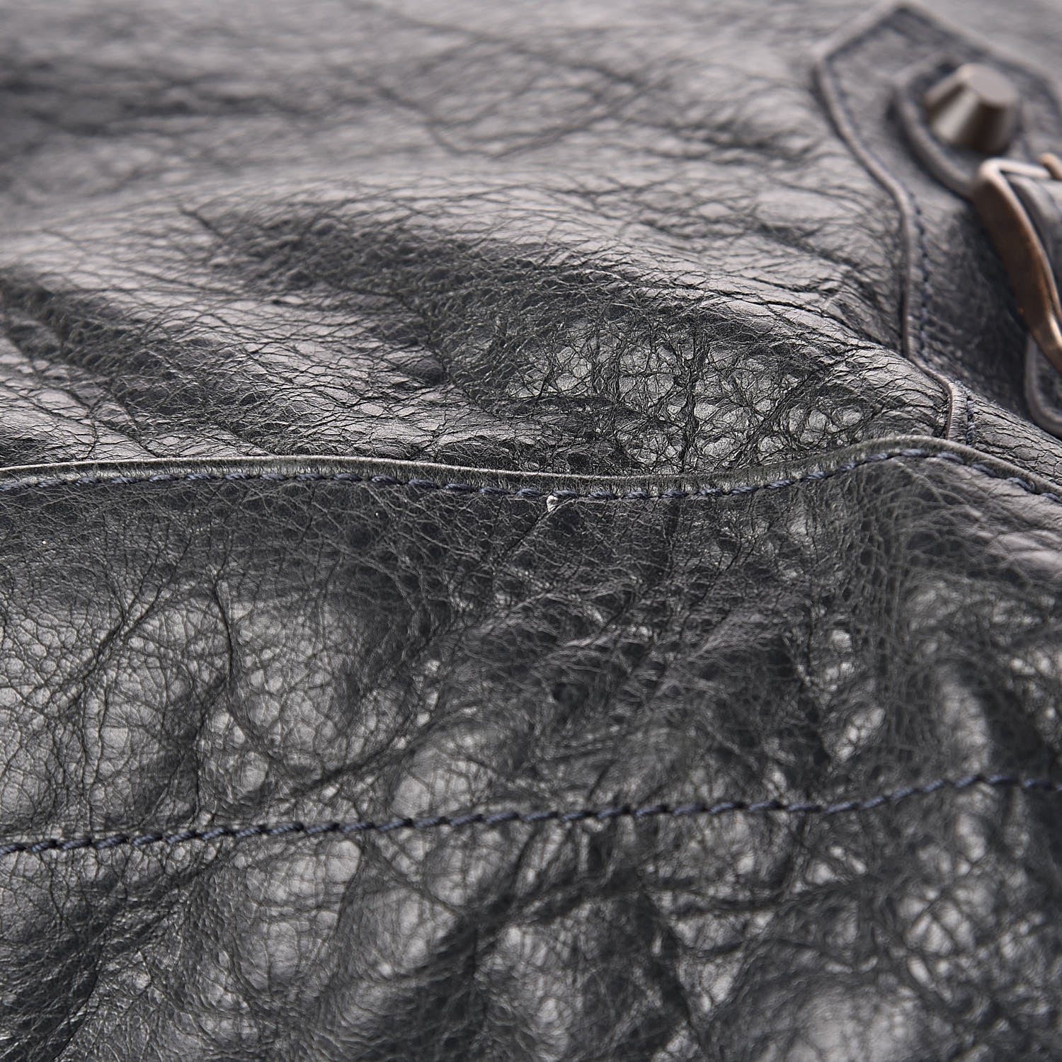 Balenciaga Agneau Classic Hardware Day Hobo Anthracite 11 of 13