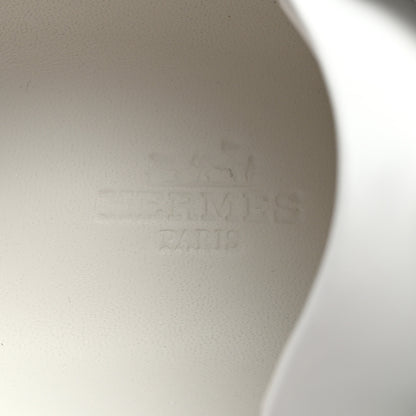 Hermes Calfskin Day Sneakers 36 White 6 of 8