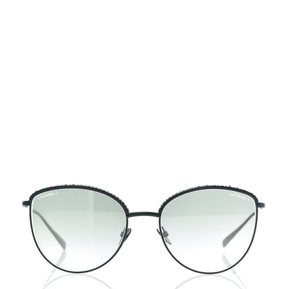 Chanel Metal Crystal Sunglasses 4258-B Black 2 of 8