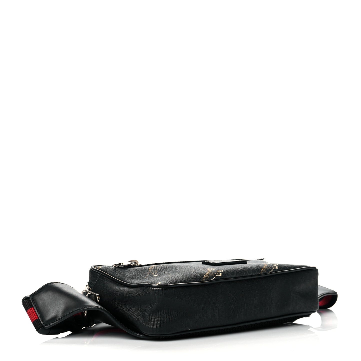 Soft GG Supreme Monogram Tigers Belt Bag Black Multicolor
