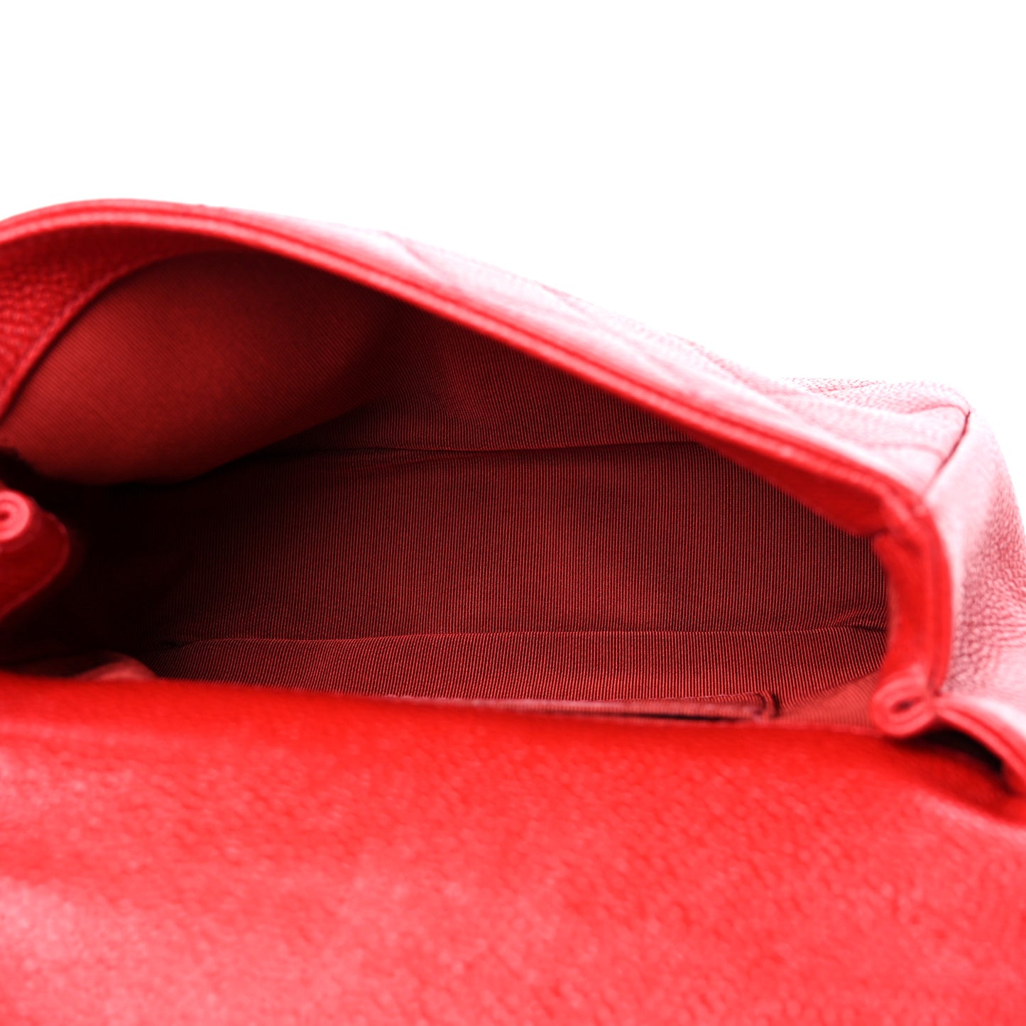 Caviar Quilted Mini Incognito Square Flap Red