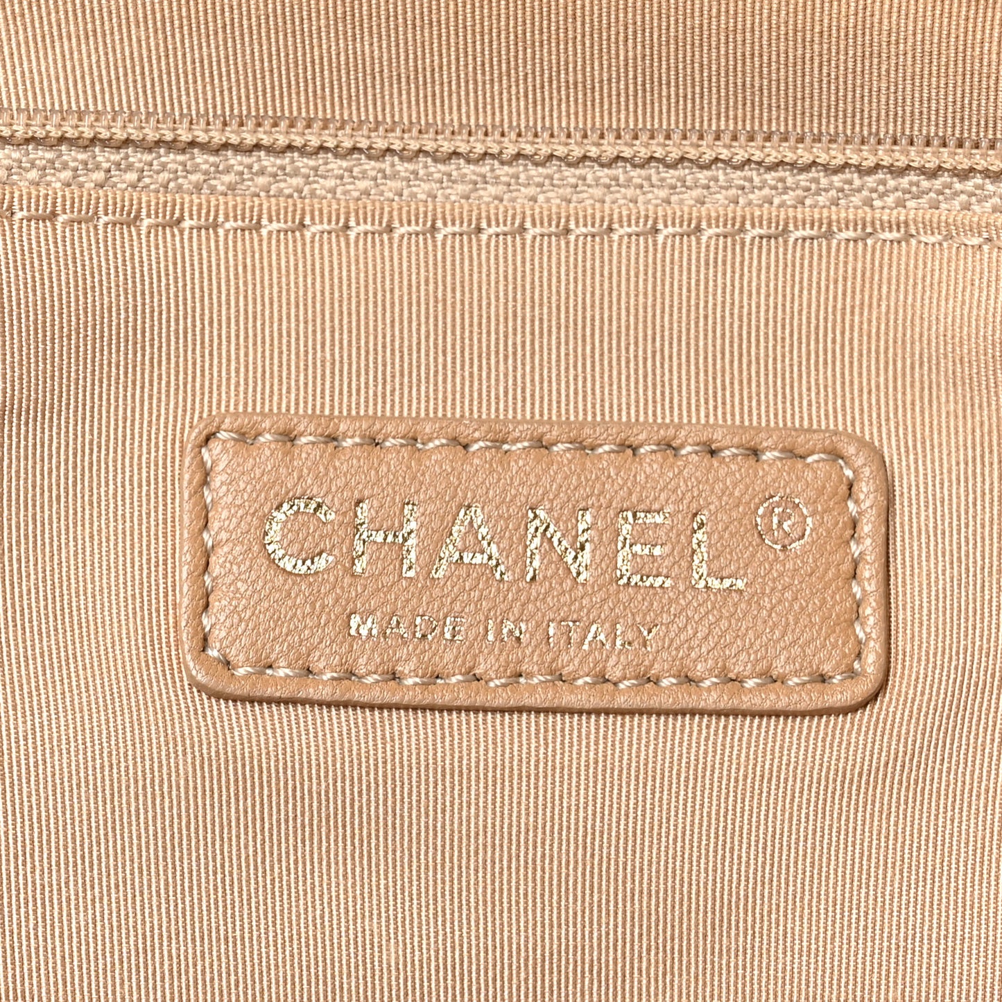 Caviar Wild Stitch Tote Beige