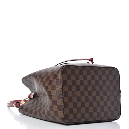 Louis Vuitton Damier Ebene Neonoe MM Cherry Berry 4 of 9