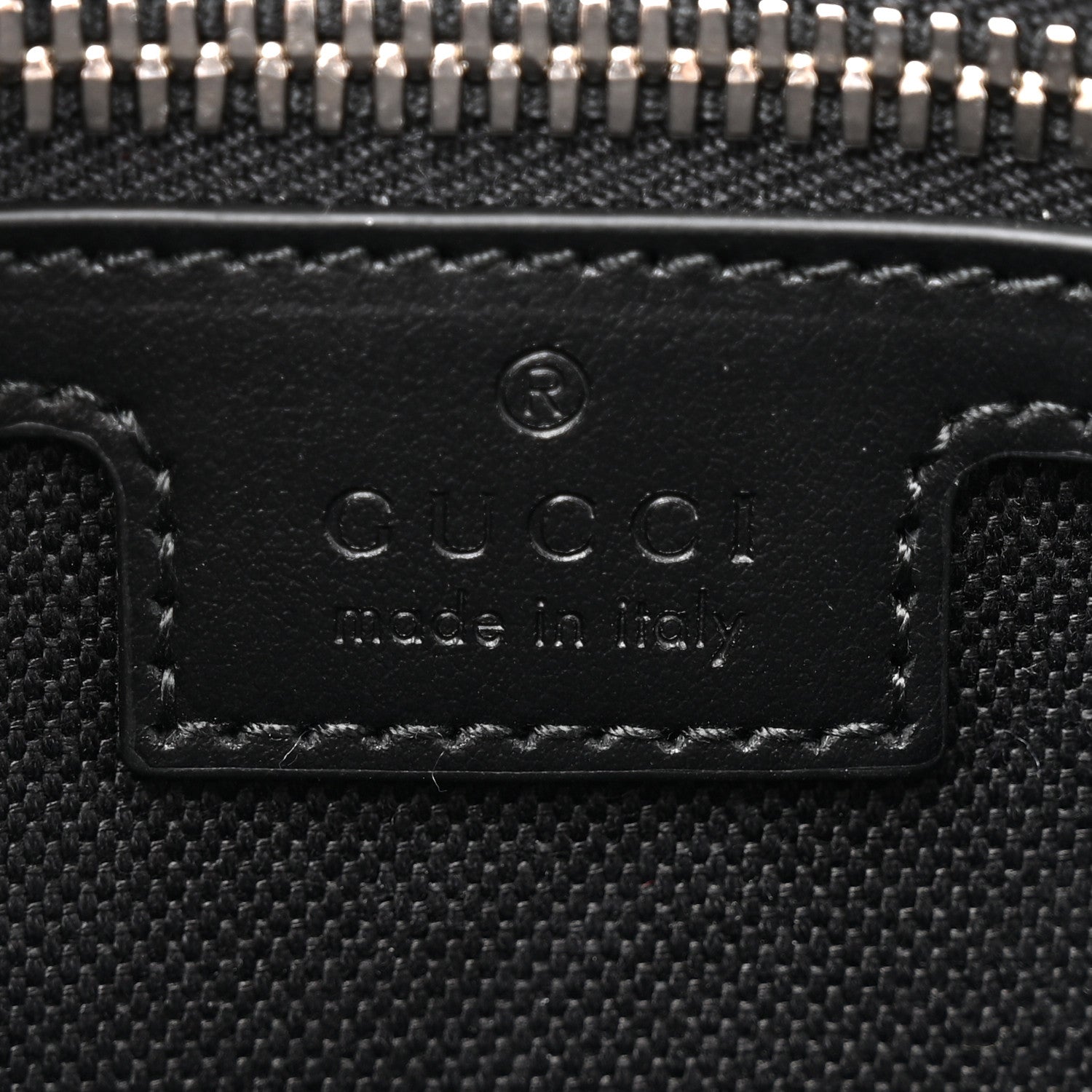 Gucci Soft GG Supreme Monogram Web Belt Bag Black Grey 6 of 10