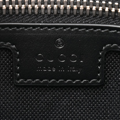 Gucci Soft GG Supreme Monogram Web Belt Bag Black Grey 6 of 10