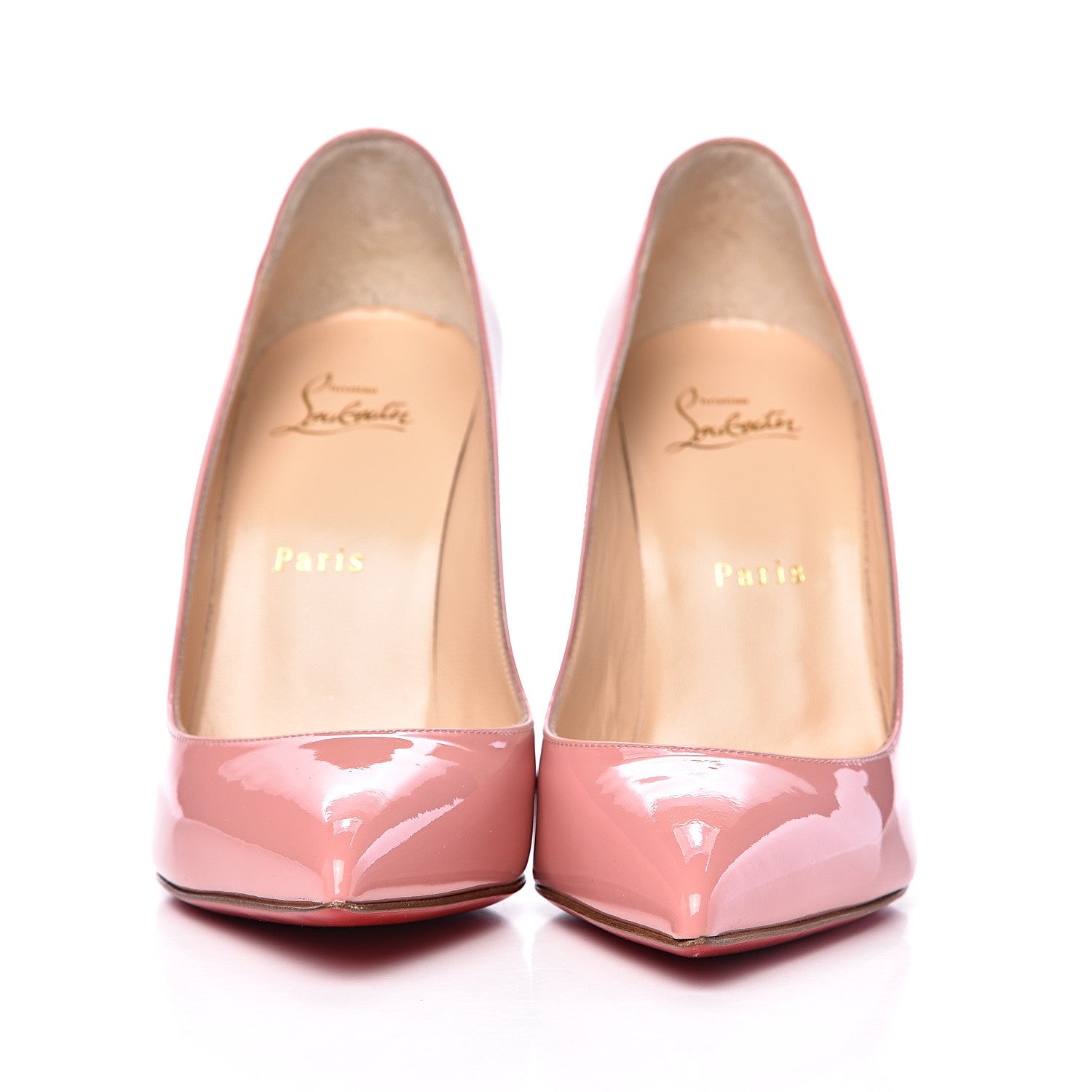 Christian Louboutin Patent Pigalle Follies 100 Pumps 39 Mauve 2 of 9
