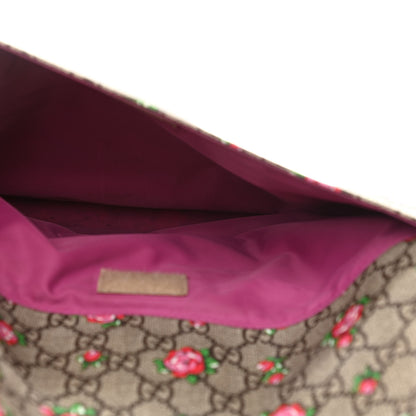 Gucci GG Supreme Monogram Rose Bud Diaper Bag Pink 6 of 15