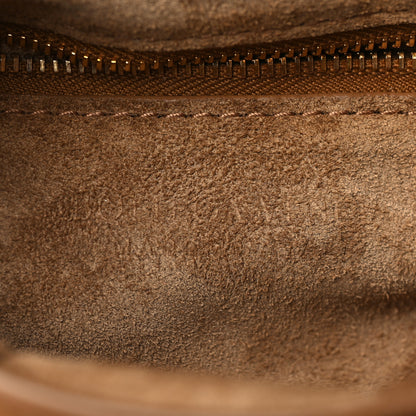Bottega Veneta Suede Maxi Intrecciato Padded Cassette Crossbody Bag Taupe 6 of 9