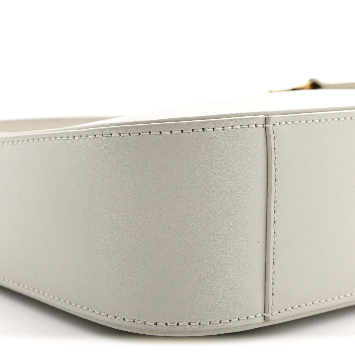 Saint Laurent Smooth Calfskin Le 5 A 7 Hobo Crema Soft 9 of 11
