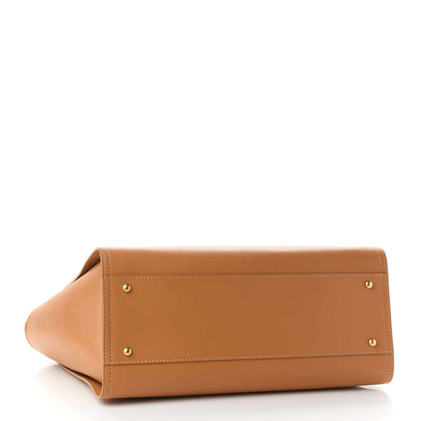 Calfskin Medium Deauville Tote Brown