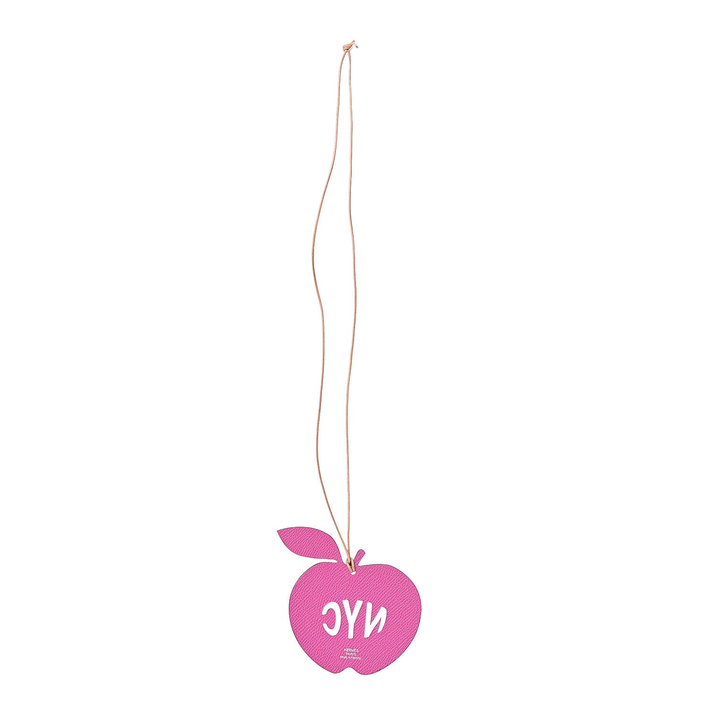 Epsom Apple NYC Bag Charm Magnolia Bleu de Malte