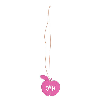 Hermes Epsom Apple NYC Bag Charm Magnolia Bleu de Malte 2 of 3