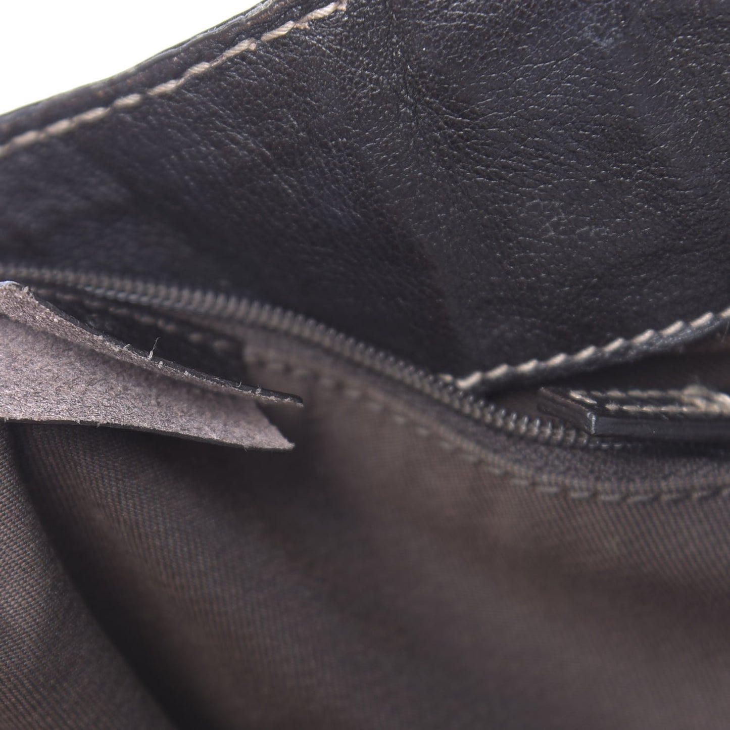 Monogram New Ladies Web Tote Dark Brown