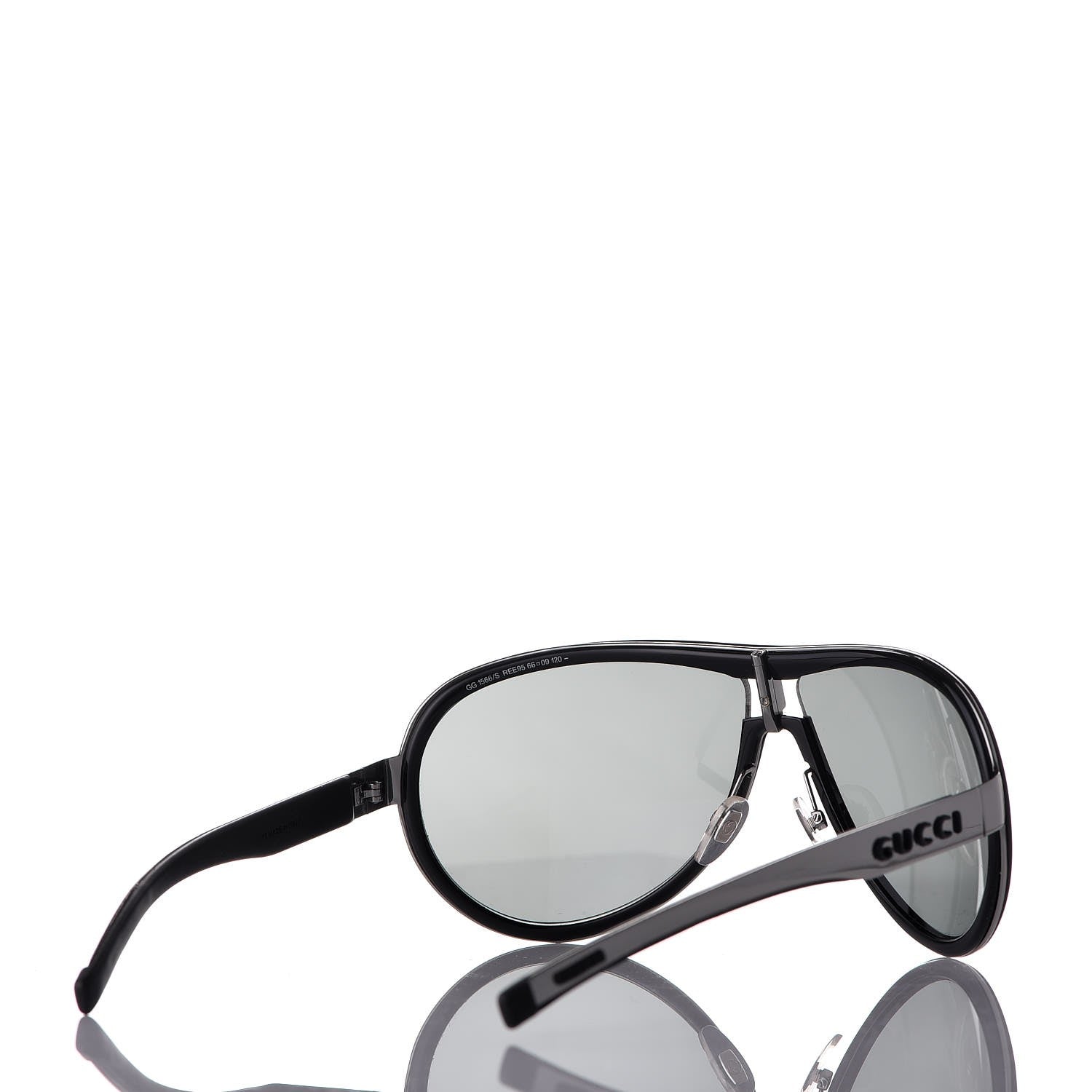 Gucci Aviator Sunglasses GG1566/S Black 4 of 8