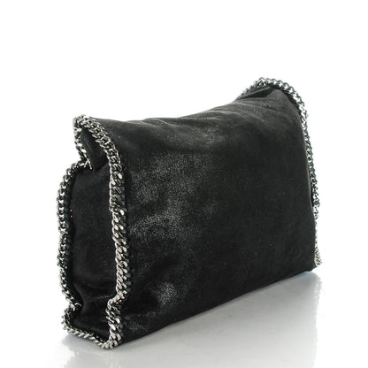 Stella McCartney Shaggy Deer Big Falabella Tote Black 3 of 9